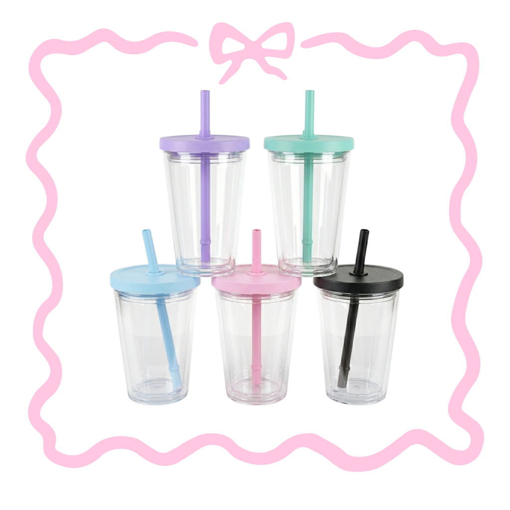 16oz Boba Snowglobe Cup